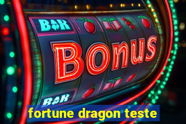 fortune dragon teste